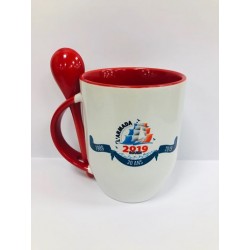 TASSE A CUILLÈRE COLOREE